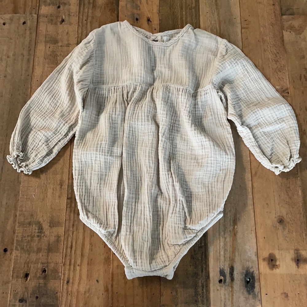 The Simple Folk Muslin Romper